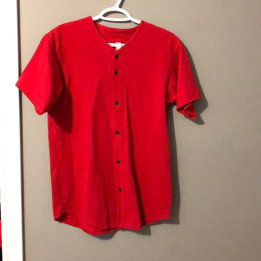 Button up tshirt
